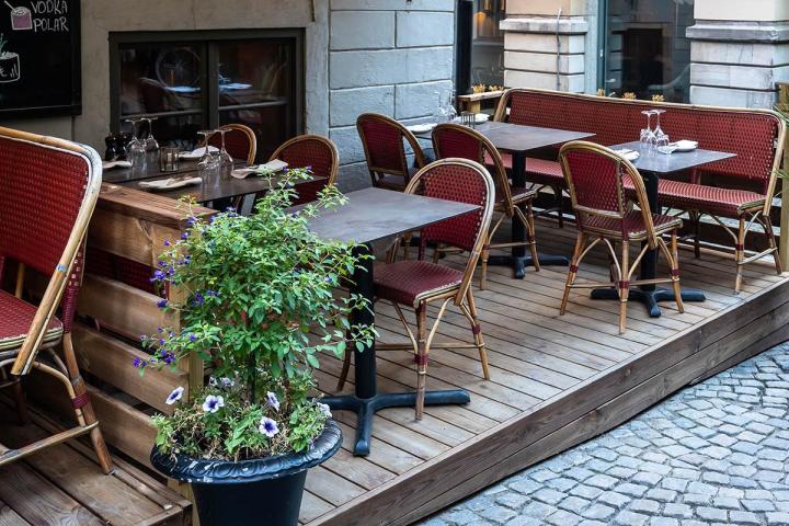 Restaurant avec espace extérieur Monnaie